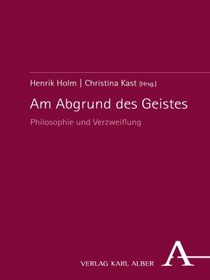 cover image of Am Abgrund des Geistes
